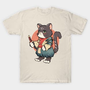 Samurai Cat T-Shirt